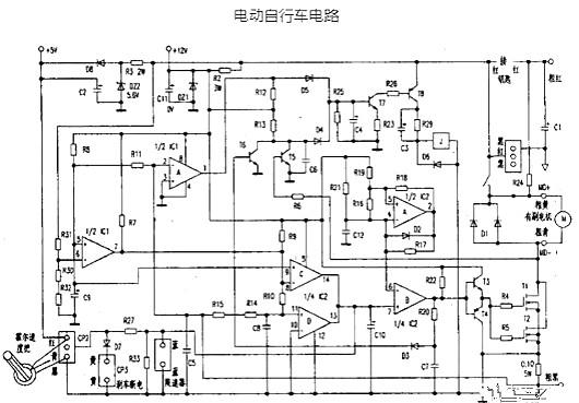 電動自行車電路圖