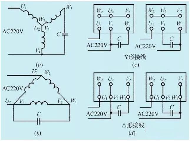 380V電機(jī)如何轉(zhuǎn)接成220V