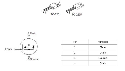 MOS管,KNX6165A,10A/650V