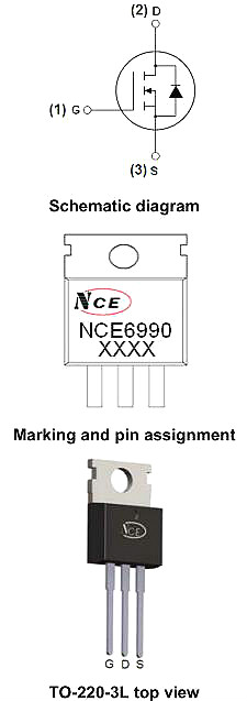 6990,NCE6990,NCE6990參數(shù),88A/69V