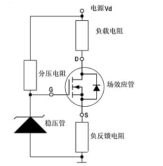 場效應管恒流源電路圖