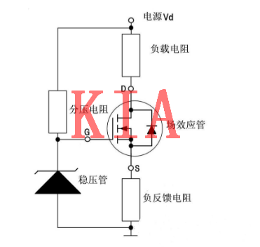 場(chǎng)效應(yīng)管，恒流源電路圖