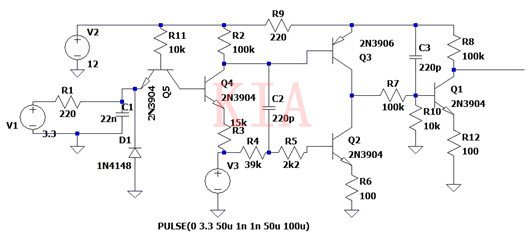 二象限驅(qū)動器 PWM放大器電路