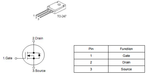 75V 150A場效應(yīng)管,KIA2807N參數(shù)引腳圖,原廠現(xiàn)貨-KIA MOS管